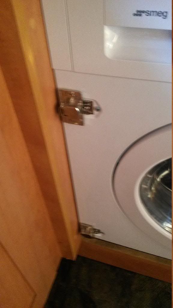 Integrated appliance kitchen door refitting new appliance Page 1